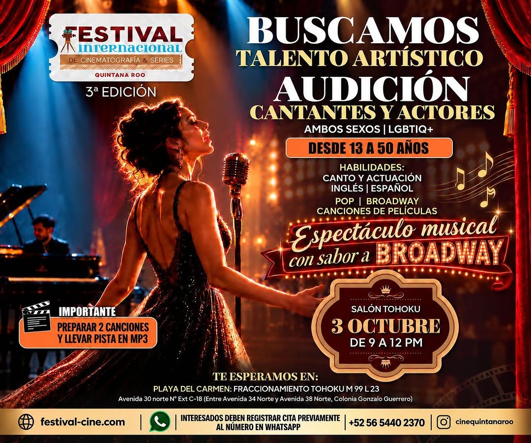 Audition: WE ARE LOOKING FOR ARTISTIC TALENT